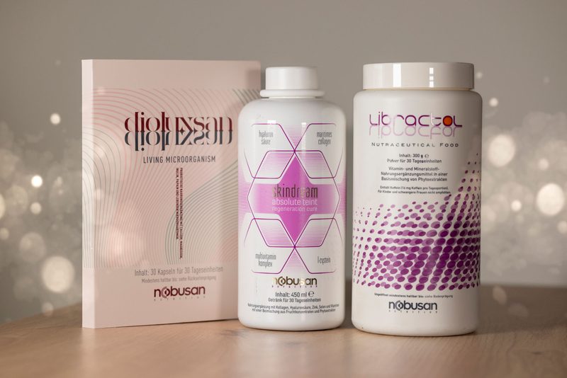 NOBUSAN Vitalstoffe: Biolution, Skindream und Libracool